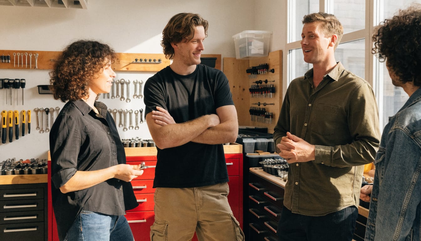 Inside the AVAVOR workshop world